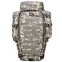 Рюкзак армійський тактичний штурмовий "9.11" для полювання та риболовлі з відділенням для зброї 70 л