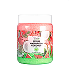 Скраб для обличчя та тіла Top Beauty Watermelon Coconut з ароматом кавуна та кокосовим маслом 250 мл, фото 2