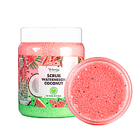 Скраб для лица и тела Top Beauty Watermelon Coconut с ароматом арбуза и кокосовым маслом 250 мл