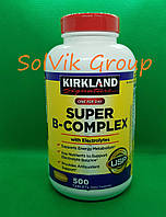 Витамины Kirkland Signature Super-B Complex с электролитами, 500 таблеток