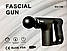Масажер пістолет Fascial Gun KH-740 з насадками м'язовий портативний ручний для спини та тіла, фото 8