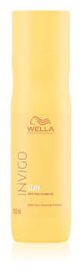 Очищающий шампунь для волос после солнца Wella Sun Cleansing Shampoo 250мл.