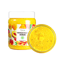 Скраб для лица и тела Top Beauty Mango Peach с ароматом манго персик и кокосовым маслом 250 мл