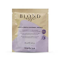 Осветляющая пудра с защитой для волос Inebrya Blondesse Miracle Gentle Lightener Protect 35 г.