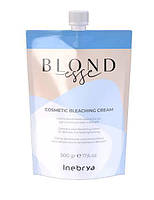 Осветляющий синий крем для волос Inebrya Blondesse Cosmetic Bleaching Cream 500 мл