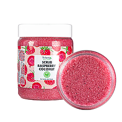 Скраб для обличчя та тіла Top Beauty Raspberry Coconut з ароматом малини та кокосовою олією 250 мл