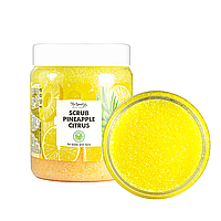 Скраб для лица и тела Top Beauty Pineapple Citrus с ароматом ананас-цитрус и кокосовым маслом 250 мл