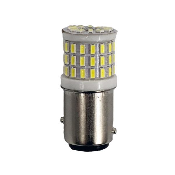 LED Лампа двоконтактна 12V 12V-3014-57 1157 BAY15d P21/5W (cтоп-сигнал, габарити, повороти)