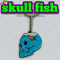 Брелок Scull Fish Keychain в подарочной упаковке