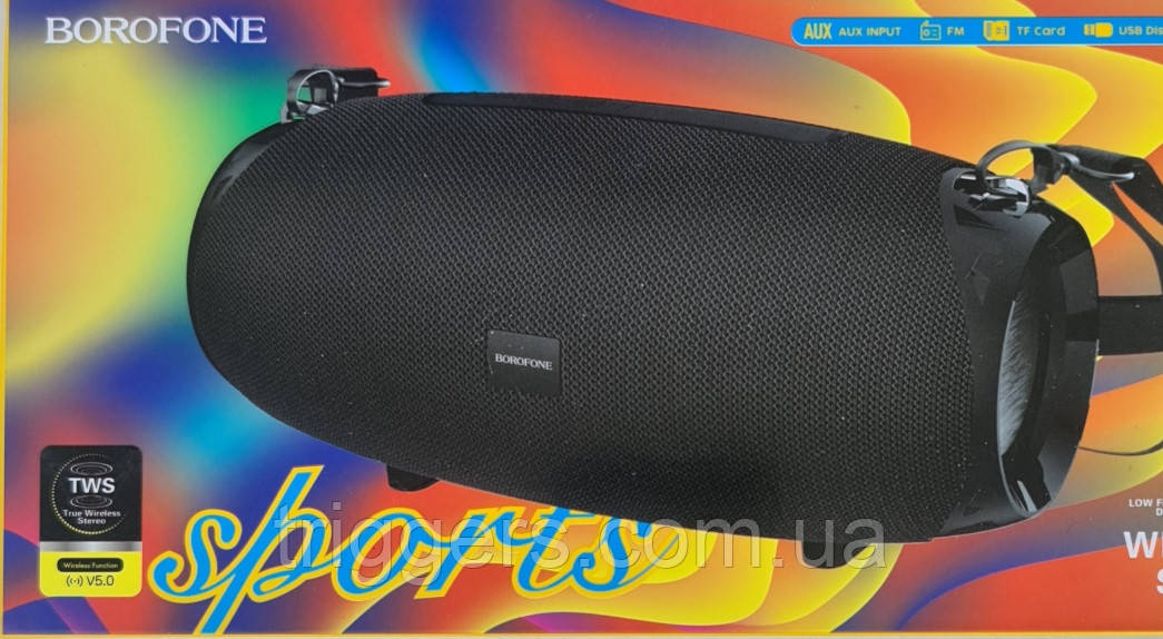 Колонка BOROFONE BR12 Amplio sports black, фото 1