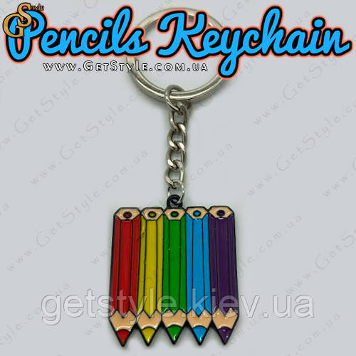 Брелок Pencils Keychain у подарунковій упаковці, фото 1