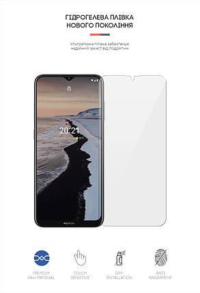 Гідрогелева плівка ArmorStandart для Nokia G10 (ARM63489) прозора, фото 2
