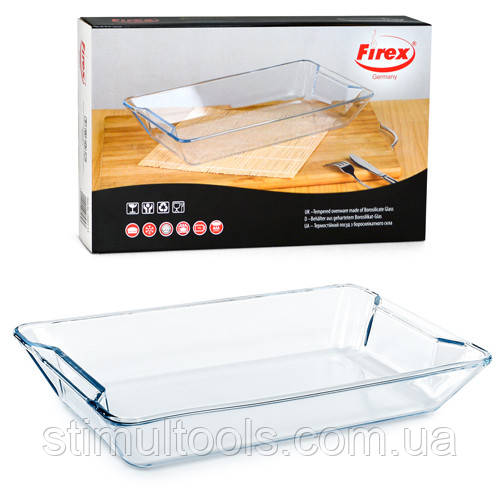 Скляний деко Firex 3.6 л, фото 1