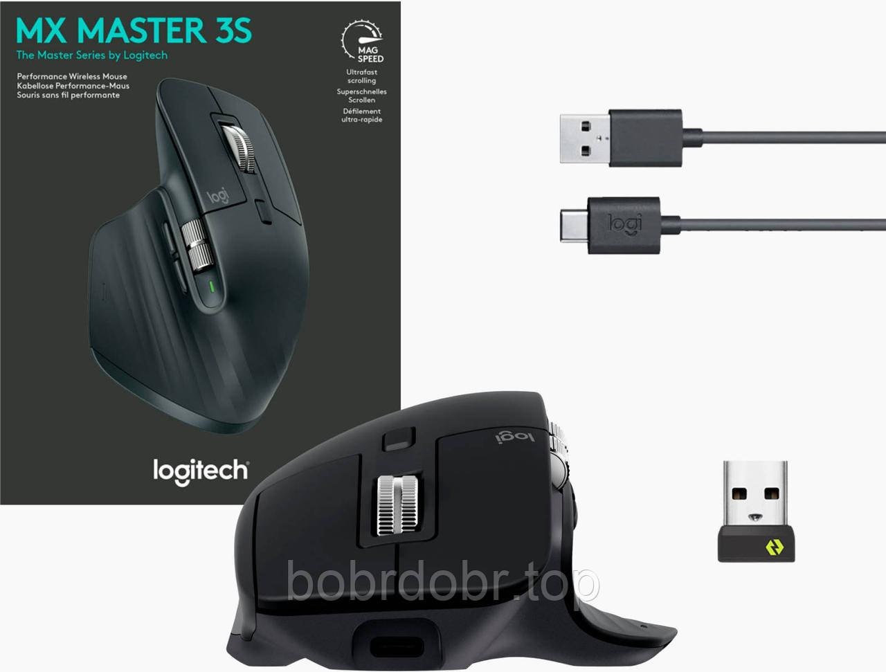 Бездротова миша Logitech MX Master 3S Black