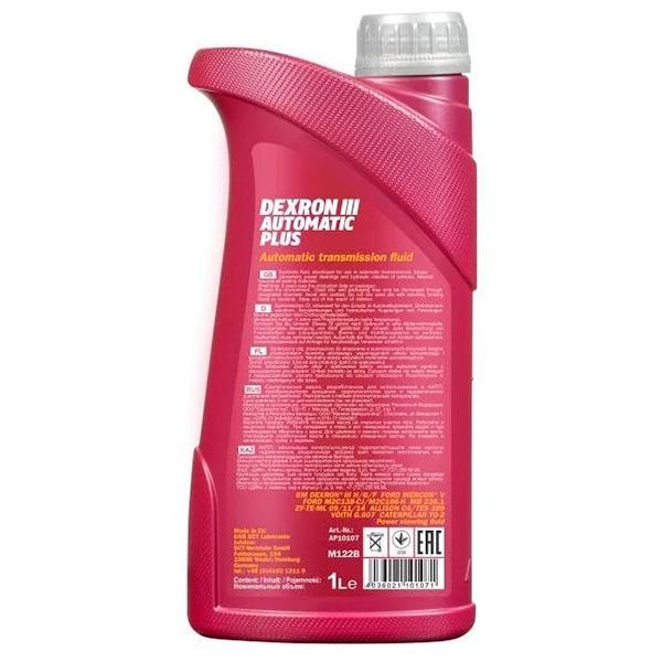Купить Масло для АКПП и ГУР 1L MANNOL ATF (Dexron 3) ZAZ Vida ЗАЗ Вида ...