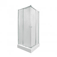 Душевая кабина Qtap Presto Pear 1970x900x900 мм + піддон Tern 309912C 90x90x12 см з сифоном