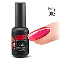 Вітражний гель-лак PNB Illusion 005 fiery