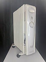 Масляний обігрівач HELLWEG 2000W 9 ребер вживаний, фото 2