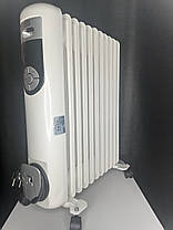 Масляний обігрівач Teesa 2500W 11 ребер LCD дисплей, фото 3