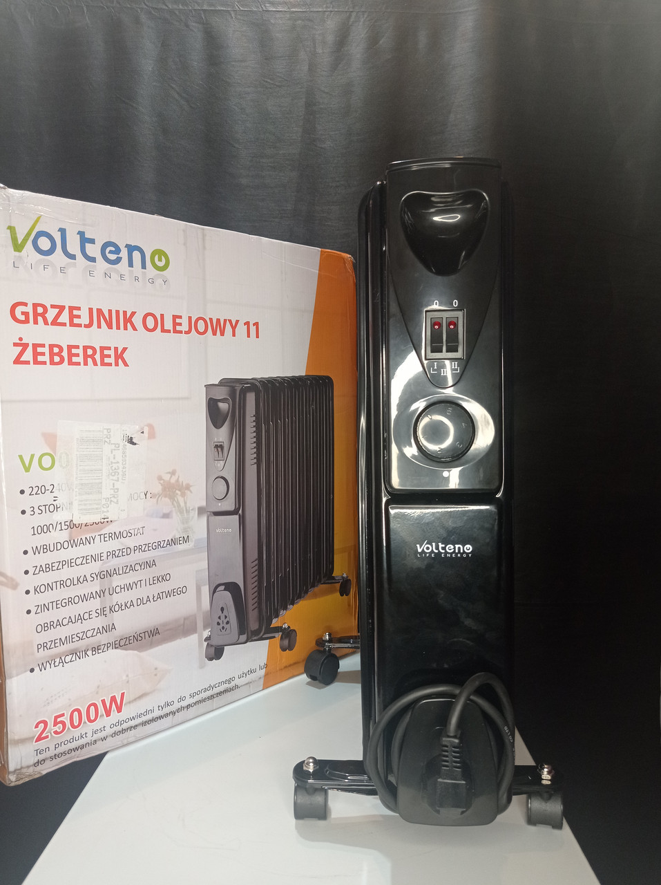 Масляний обігрівач Volteno VO0157 2500 W