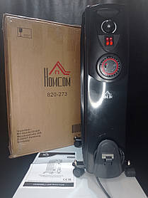 Масляний обігрівач HOMCOM 2000W 9 ребер