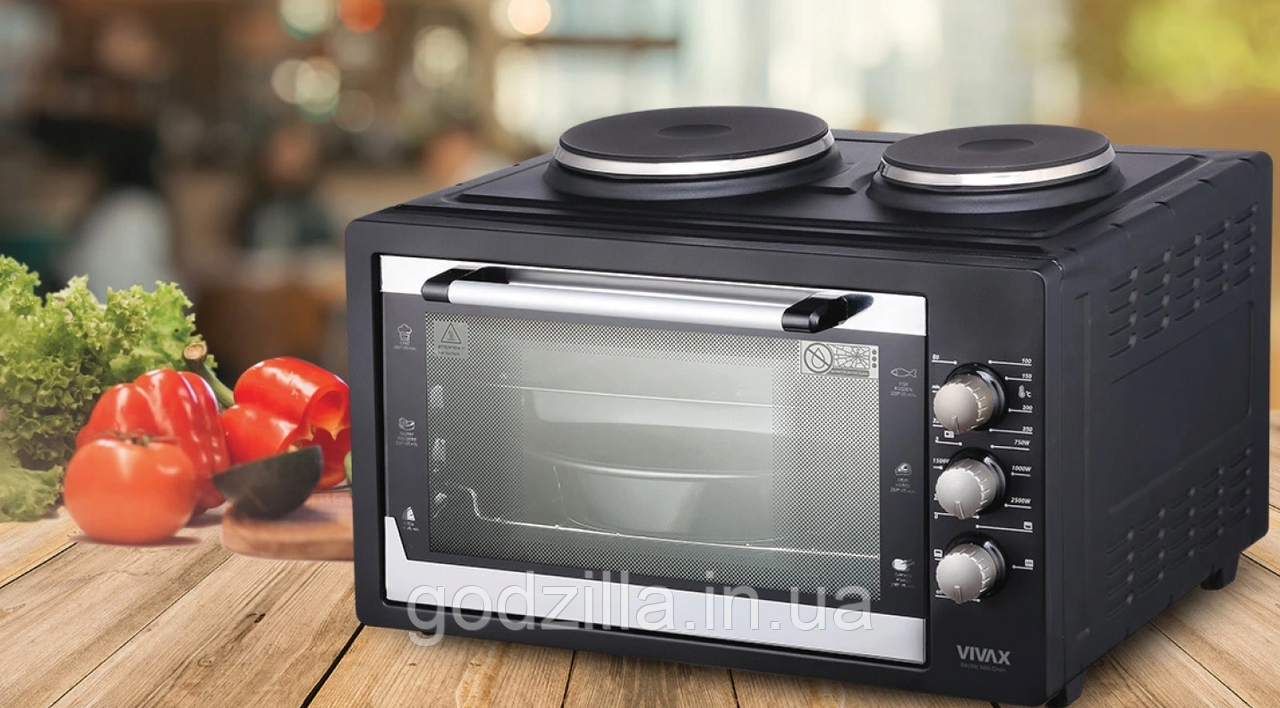 Мінідуховка VIVAX MO-4003B 40 л чорна