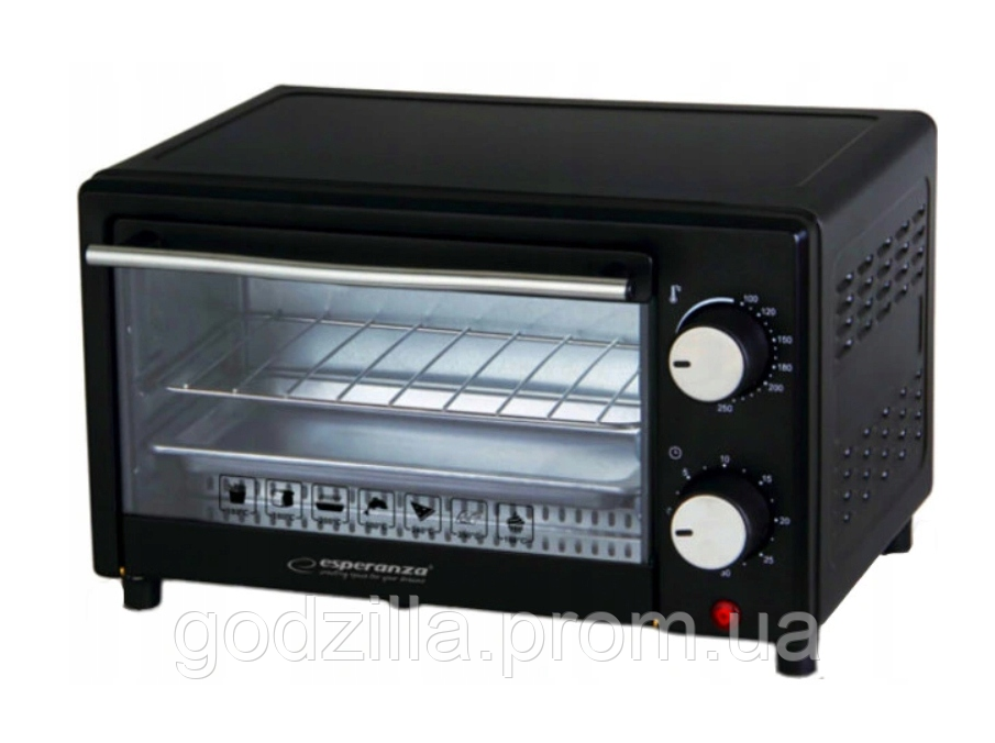 Мініпіч Esperanza Calzone EKO004 10 л чорна, фото 1