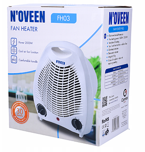 Електричний обігрівач N'oveen FH03 2000 Вт, фото 2