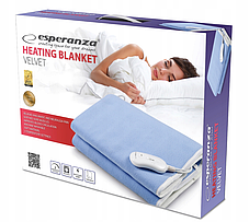 ВЕЛИКА ЕЛЕКТРИЧНА НАГРІВАЛЬНА КОВДРА НАГРІВАЛЬНИЙ КИЛИМОК 150x80, фото 2