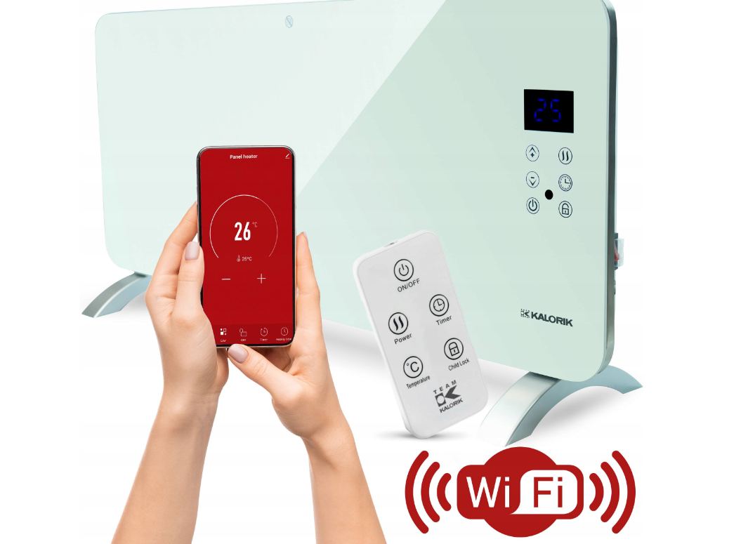 Обігрівач конвектор Kalorik CEH2000W-KALORIK 2000 Вт білий