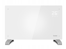 Обігрівач конвектор Cronos Heaters ПАНЕЛЬ КОНВЕКТОРНА БІЛА СКЛО GPH-20D 2000 Вт біла, фото 2