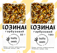 Козинак гарбузове насіння медовий Healthy Sweets, 50г