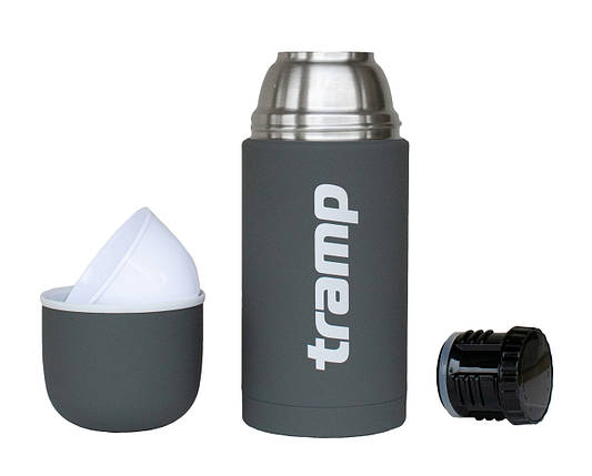 Питний термос Tramp Soft Touch UTRC-108, 750 мл (Grey), фото 2