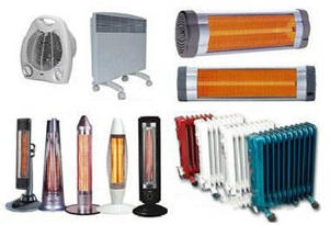 Електричні обігрівачі,кухонні плити,індукційні плити,пічки,ковдри і т д.