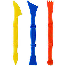 Пластилін, 7 кол. у боксі, 380 г+8 інстр. HW, фото 3