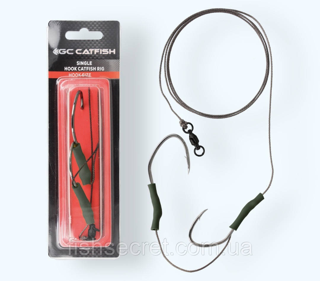 Оснащення сомова GC Double Hook Catfish Rig