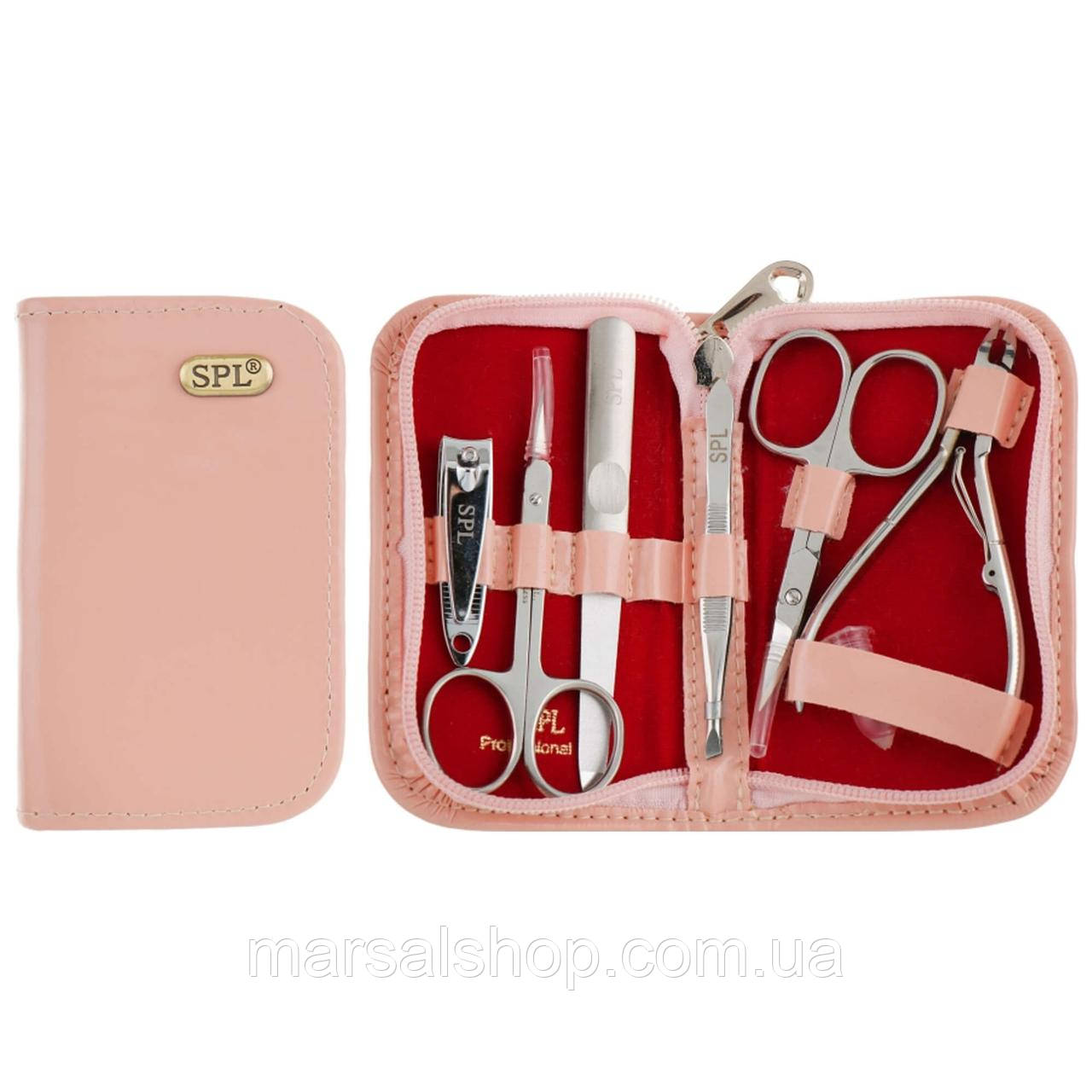 Манікюрний набір 6 предметів SPL 77106BE Лакова пудра, фото 1