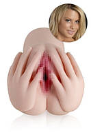 Реалістичний 3D-мастурбатор Відкрита вагіна Real Body — The Hottie SO4447