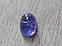 Танзаніт кабошон 2.46 карат 9.2 х 6.5 х 4.4 мм, фото 2