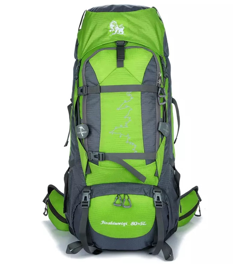 Рюкзак туристичний XS-196, зелений, 85 л