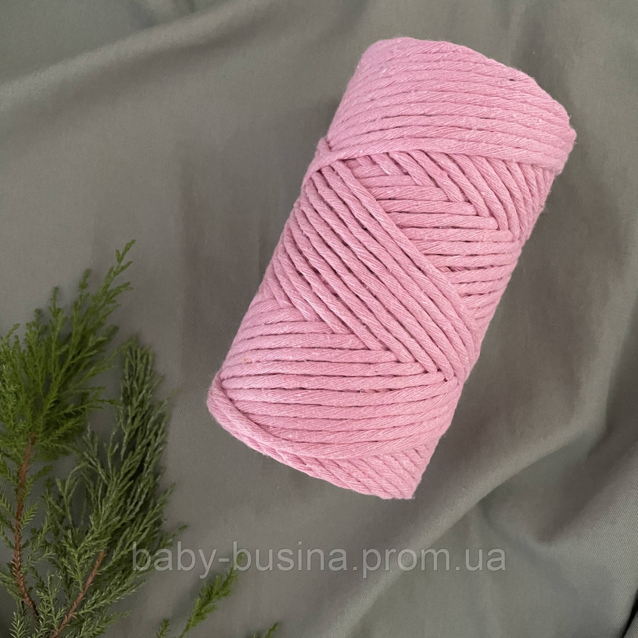 Купити Еко шнур Macrame Cord 3 mm, колір Рожевий, ціна 4.50 ₴ - Prom.ua ...