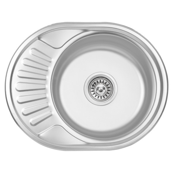 Кухонна мийка WEZER 5745(06) Deсor 570x450x160 мм + сифон