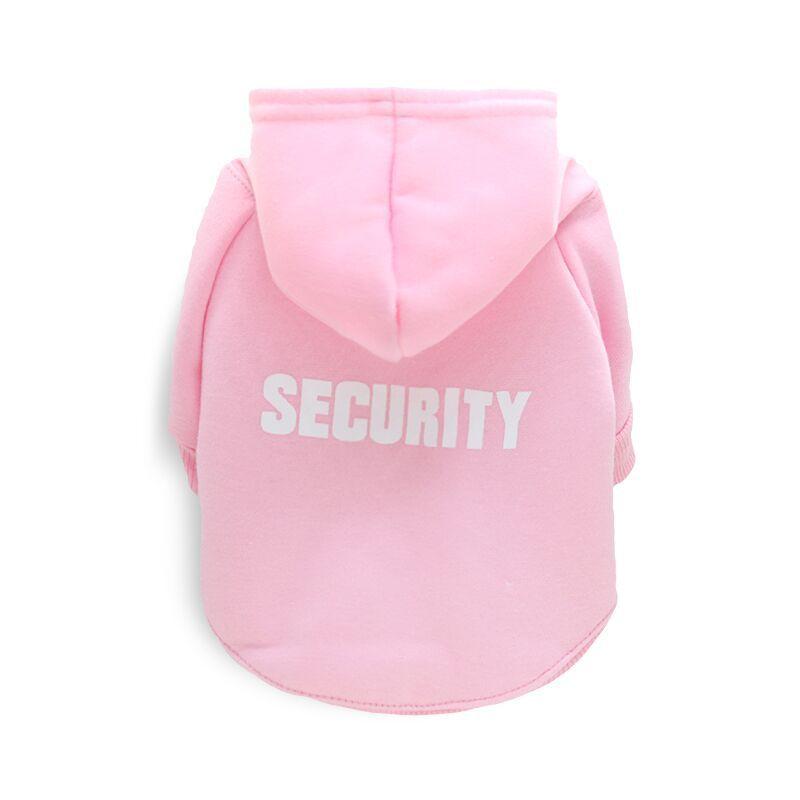 Худі для собак Pet Style "Security" Рожевий XS