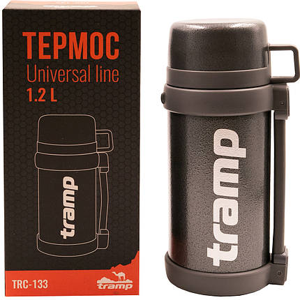 Термос Tramp Universal Line 1.2 л Сірий (TRC-133-grey), фото 1