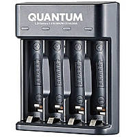 Зарядний пристрій Quantum QM-BC1040 для Ni-MH/Ni-CD 1.2V  AA/AAA 4-slot (USB)