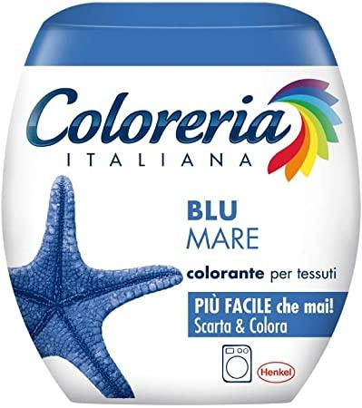 Фарба для одягу Coloreria Italiana Blu mare ГОЛУБОЕ МОРЕ 350 грамів, фото 2