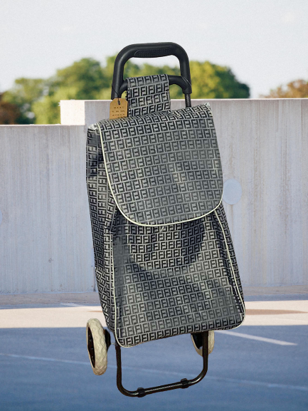 Сумка Тележка на Колесах Хозяйственная. Тачка Кравчучка на Двух ...