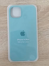 Чохол для Iphone 14 Max Silicone Case Mint