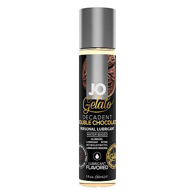 Змазка на водній основі System JO GELATO Double Chocolate (30 мл) без цукру, парабенів і гліколю