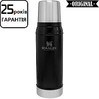 Термос Stanley Legendary Classic Matte Black 0.75 л. (металеві термоси Stanley для військових)